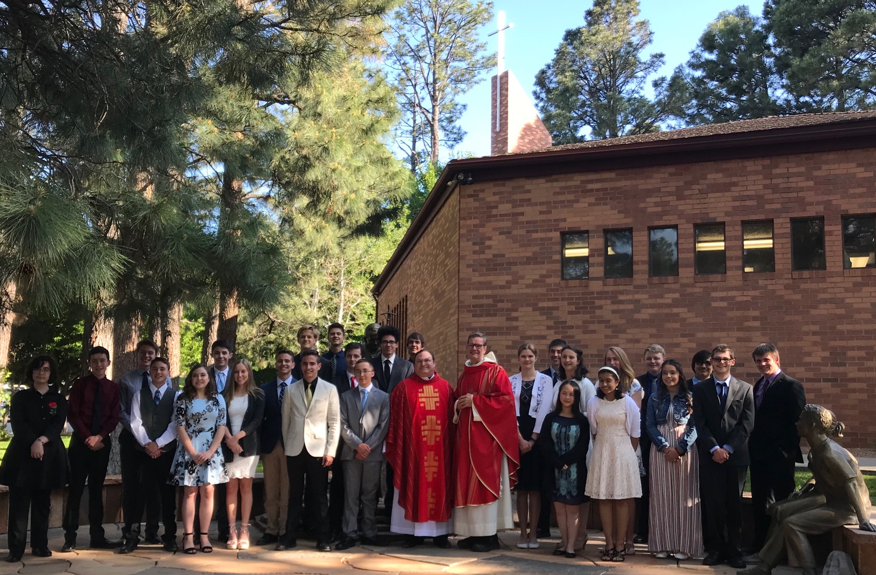26 Young People Confirmed Friday At Immaculate Heart Of Mary Catholic