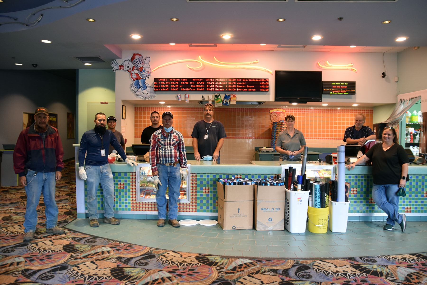 Reel Deal Donates Concession Stand Equipment To LAPS Fieldhouse Los