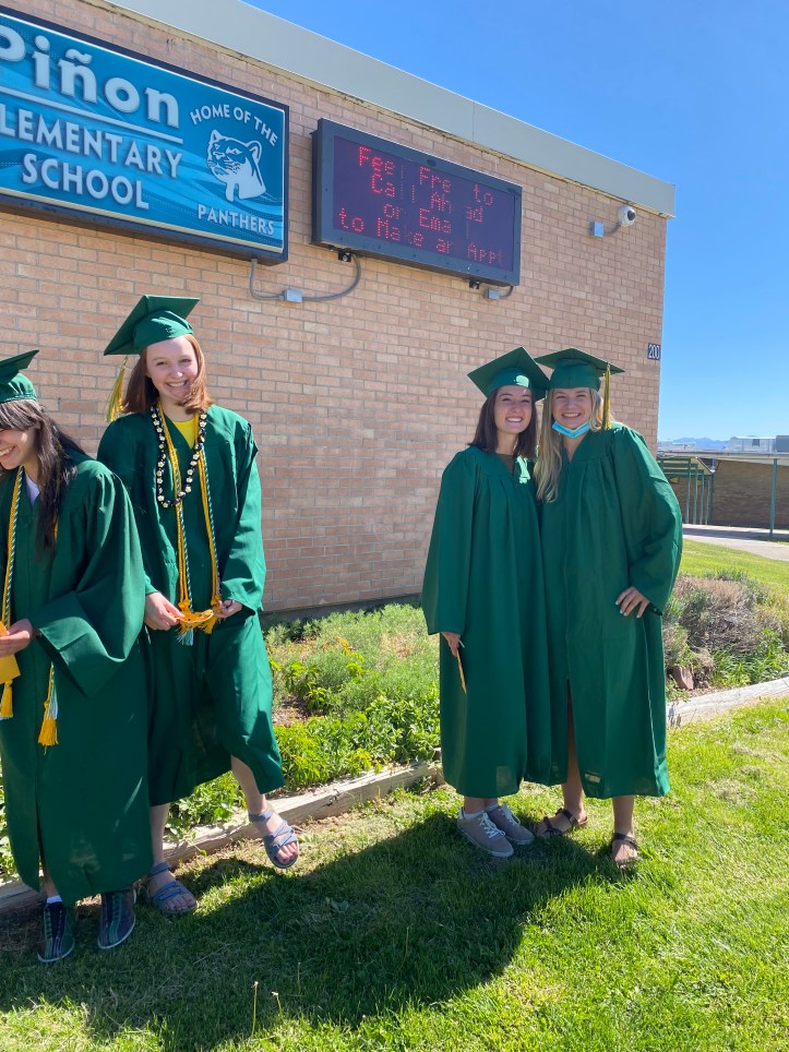 Pinon Elementary School Welcomes Former Students Graduating From Lahs