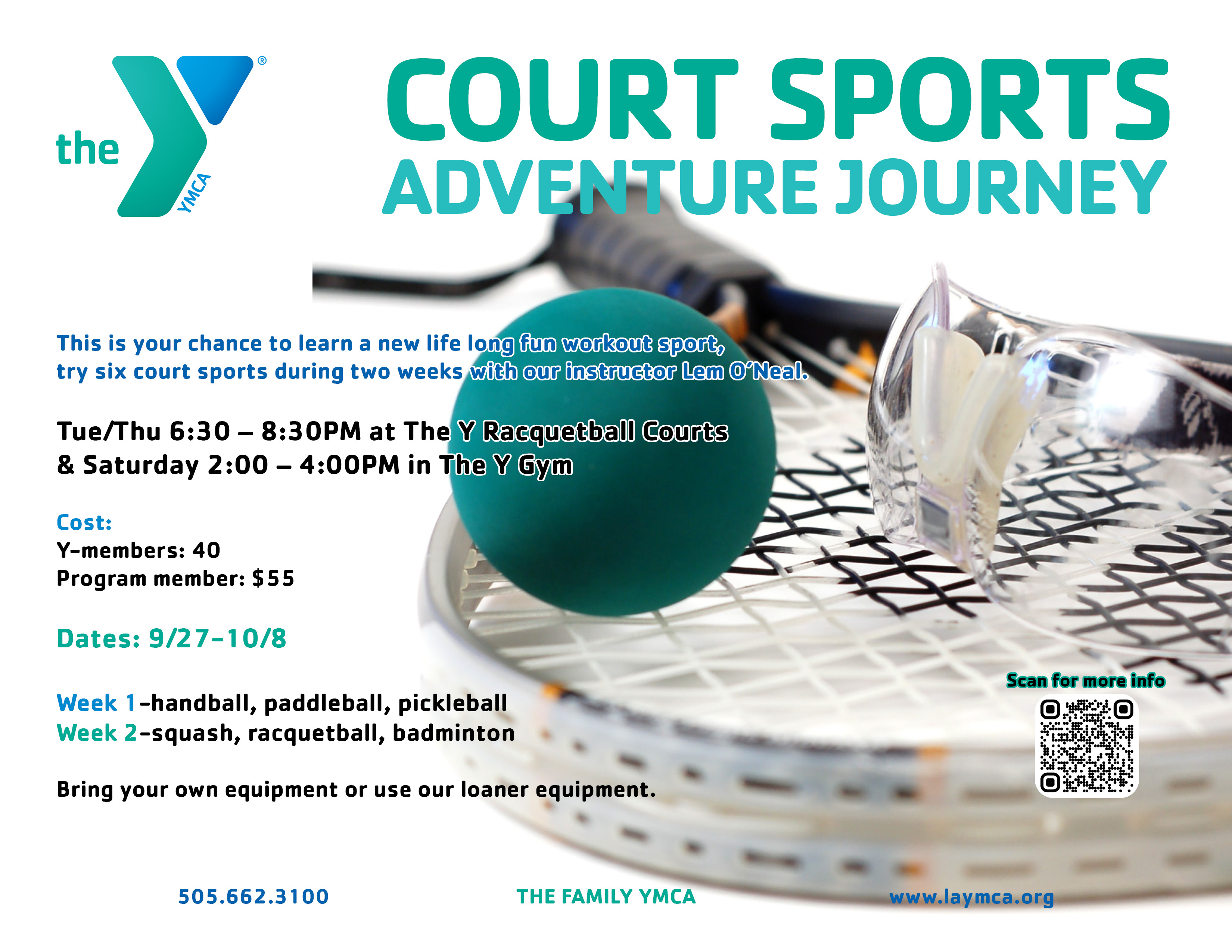 Try Six Court Sports At The Family YMCA Los Alamos Reporter