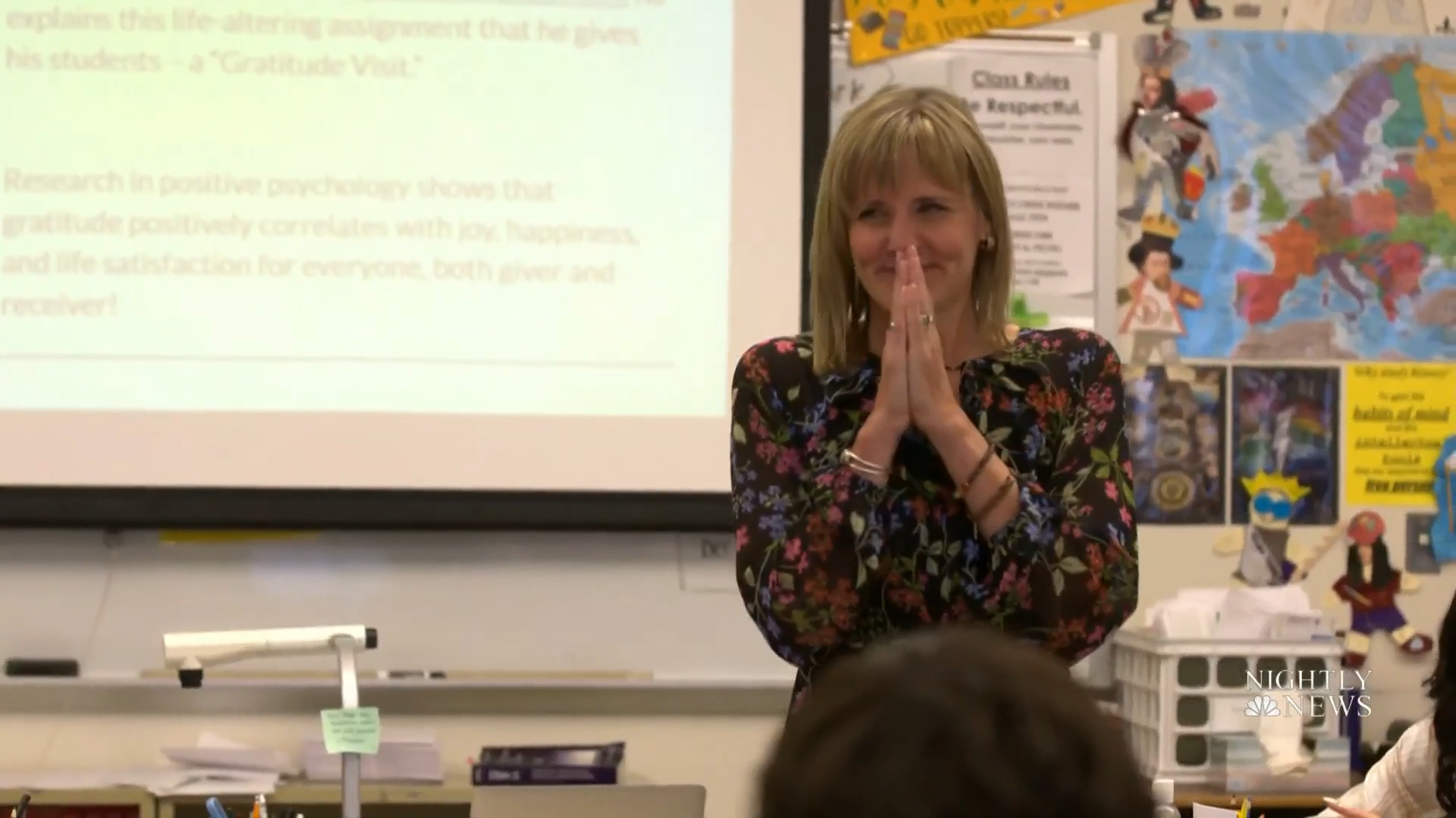 LAHS Teacher Lynn Ovaska And Her Students Featured On NBC Nightly News