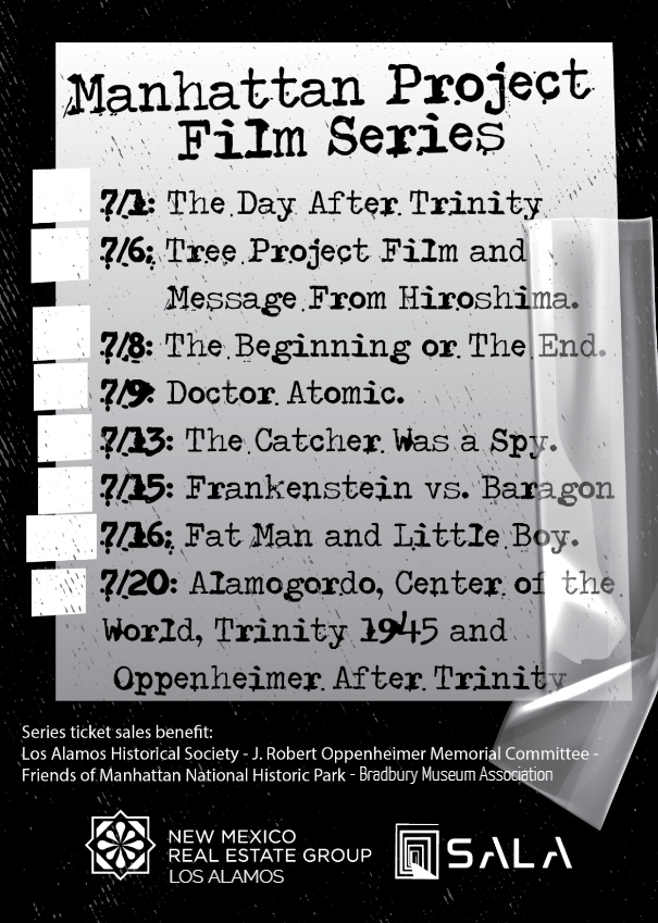 Manhattan Project Film Series Coming To SALA In July - Vimarsana News