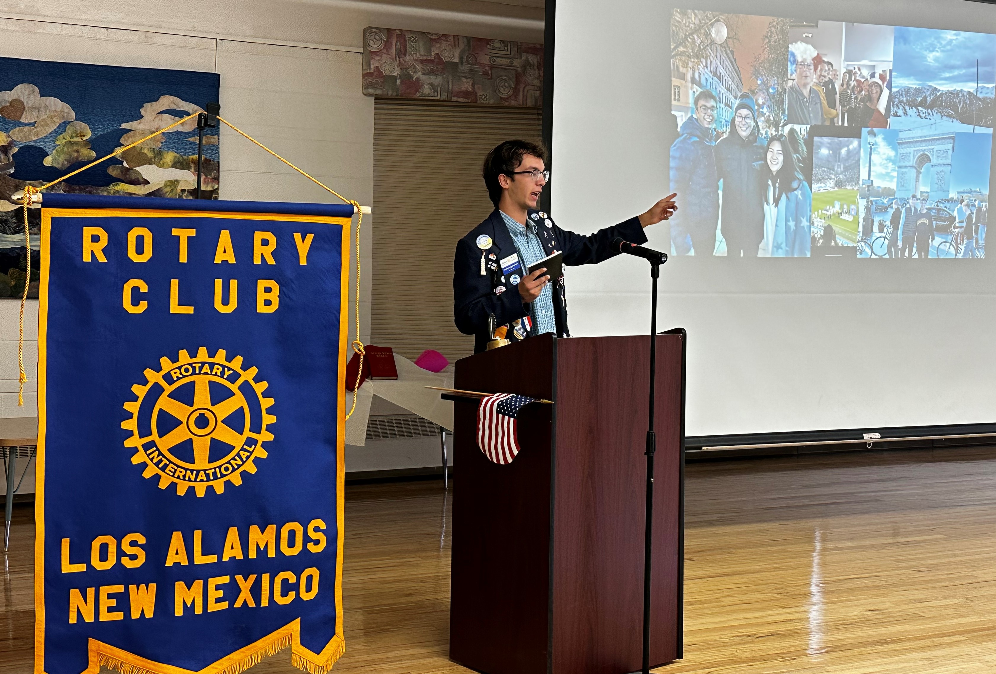 Youth Exchange Student Caleb Langerbrunner Speaks At Aug. 15 Rotary ...