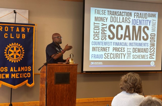 USPS Postal Inspector Jean-Lucien Souvenir Speaks To Local Rotarians - Vimarsana News
