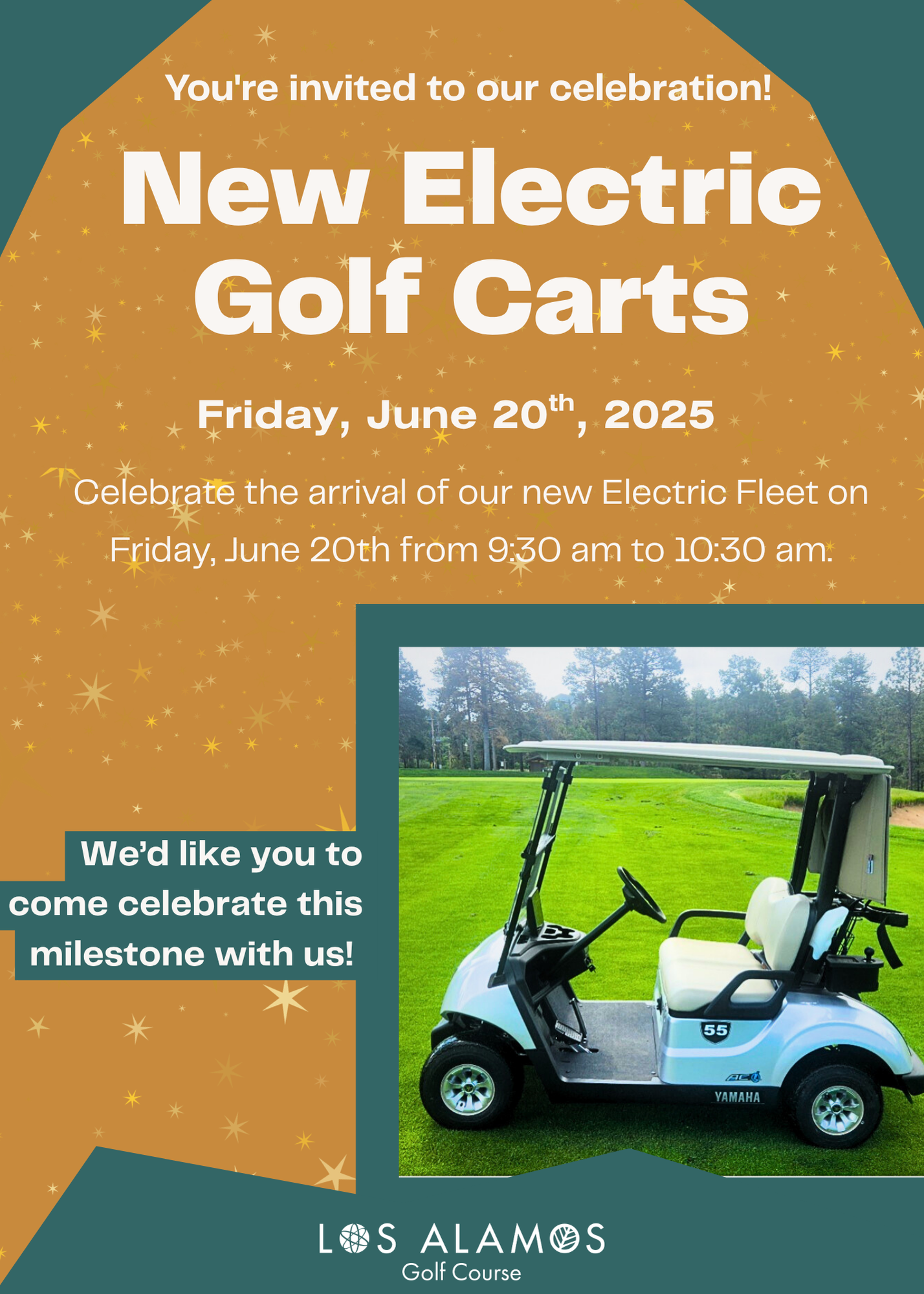 Los Alamos County Golf Course Receives Its First Electric Cart Fleet ...