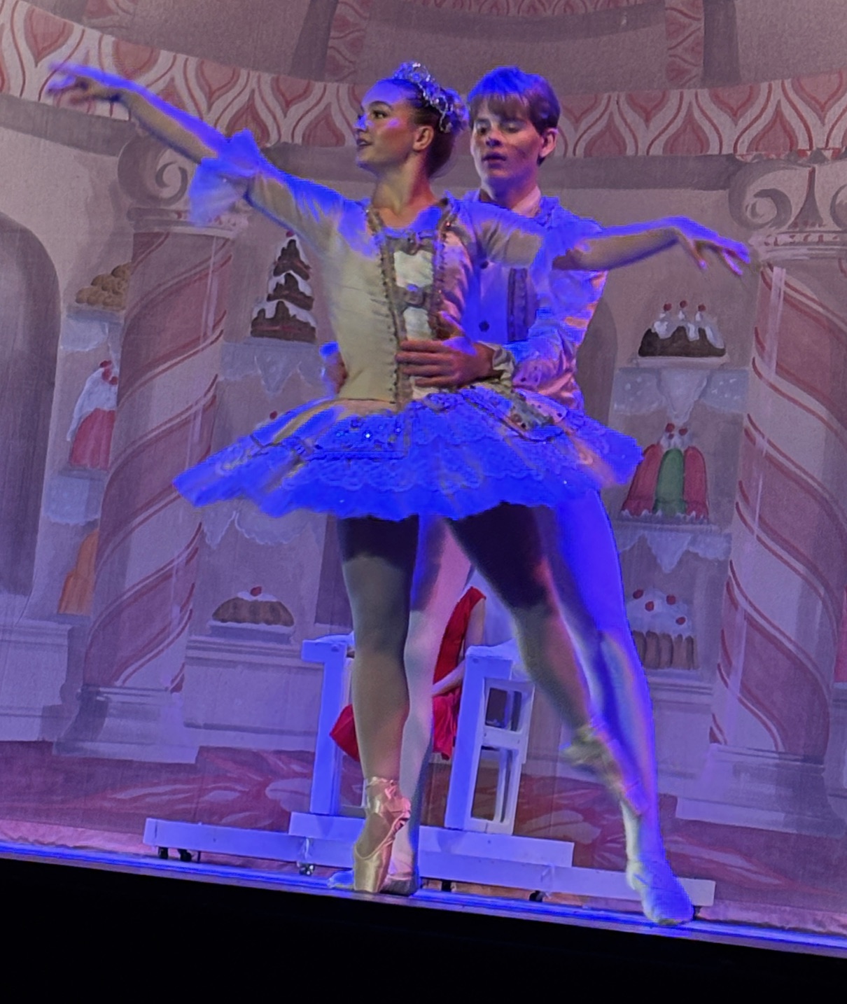 Dress Rehearsal Scenes From Nutcracker: Sugar Plum On 'The Hill