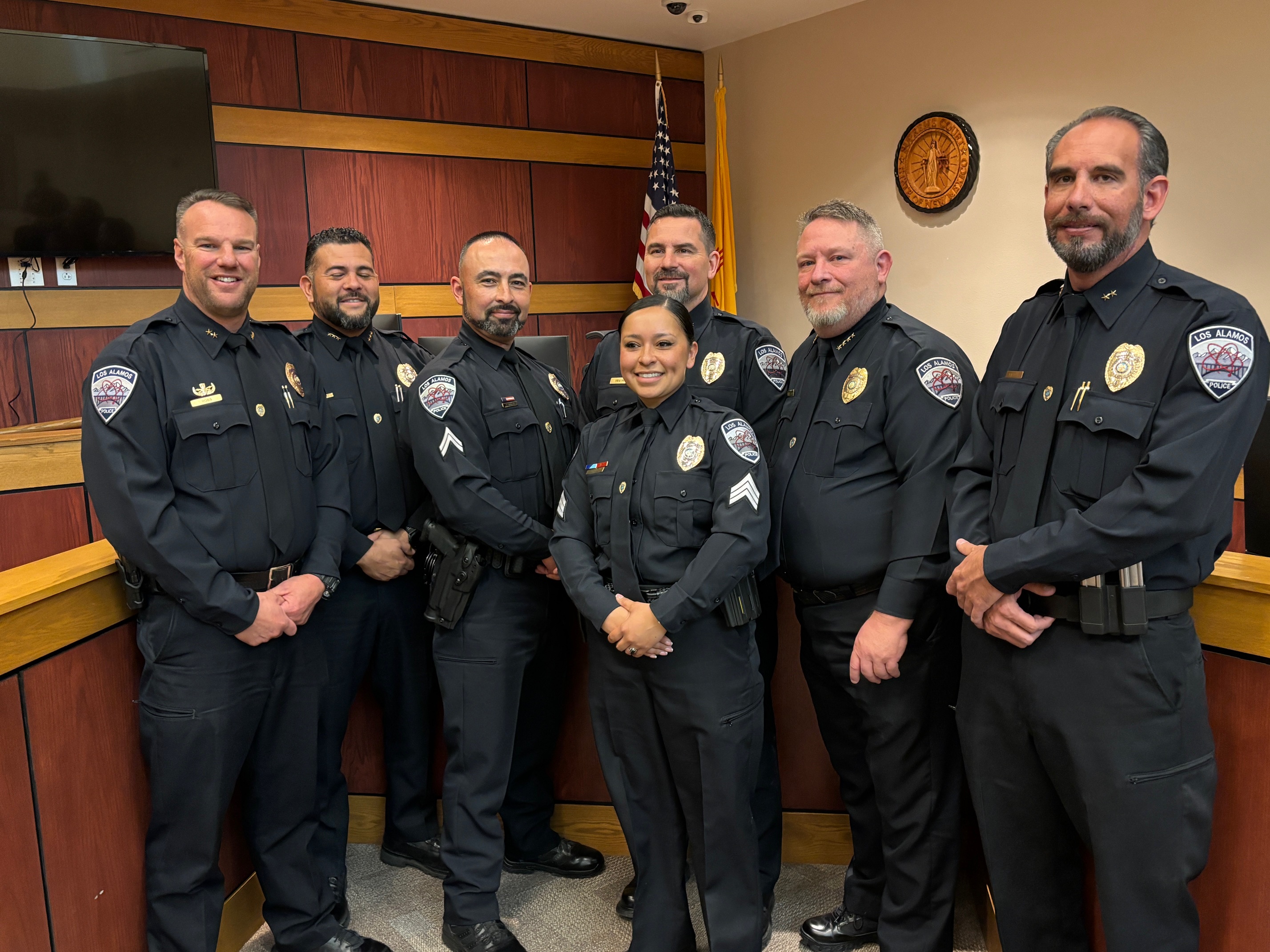 LAPD Holds Swearing In Ceremony For Cmdr. Benjamin Irvin, Sgt. Samantha ...