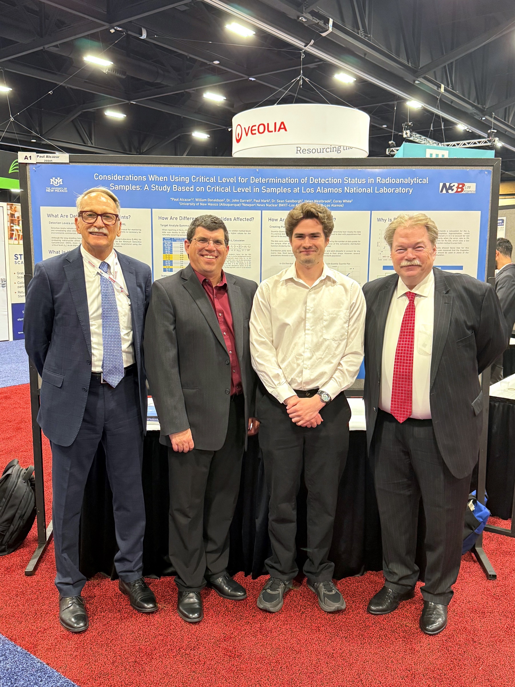 N3B Intern Paul Alcazar Claims Best Undergraduate Poster At 52nd Annual Waste Management Symposia In Phoenix, Ariz.