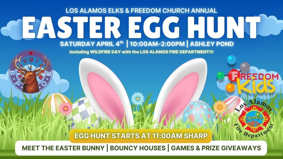 Los Alamos Elks & Freedom Church Annual Easter Egg Hunt Is Saturday ...
