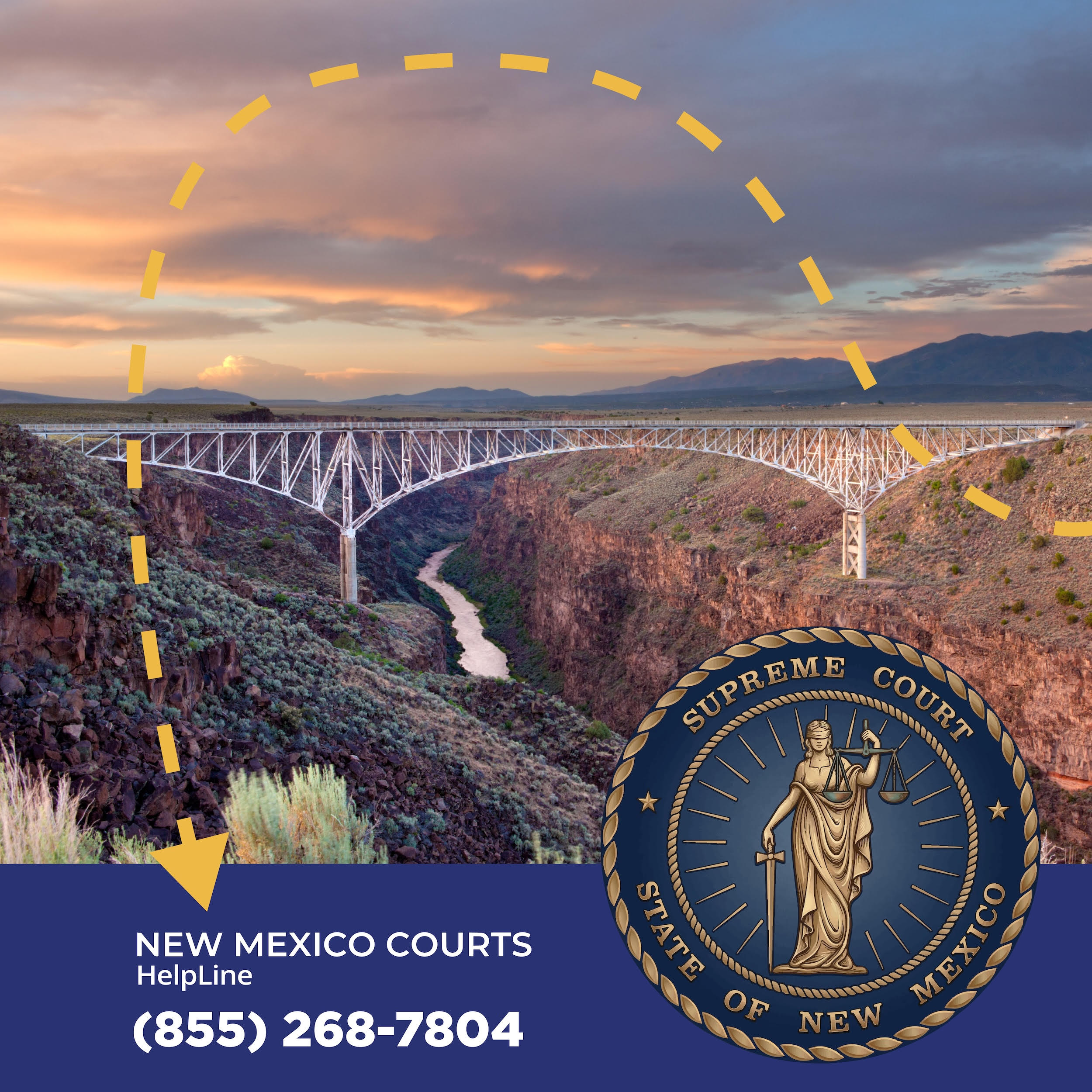 New Mexico Courts HelpLine Offers Assistance To Navigate The Civil Legal System