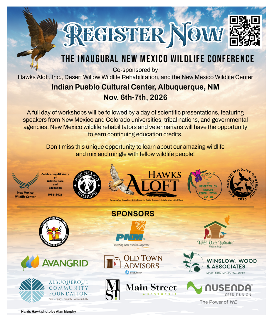 Registration Open For Inaugural New Mexico Wildlife Conference Nov. 6 And 7
