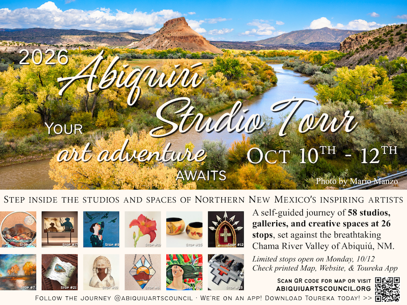 Abiquiu Studio Tour Is Oct. 10-12