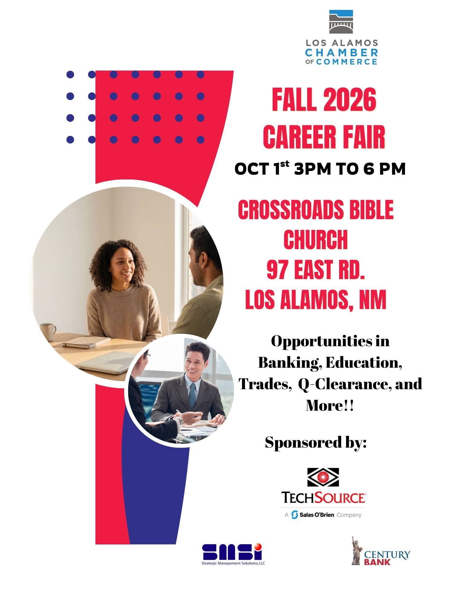 Chamber To Host Career Fair Thursday At Crossroads Bible Church