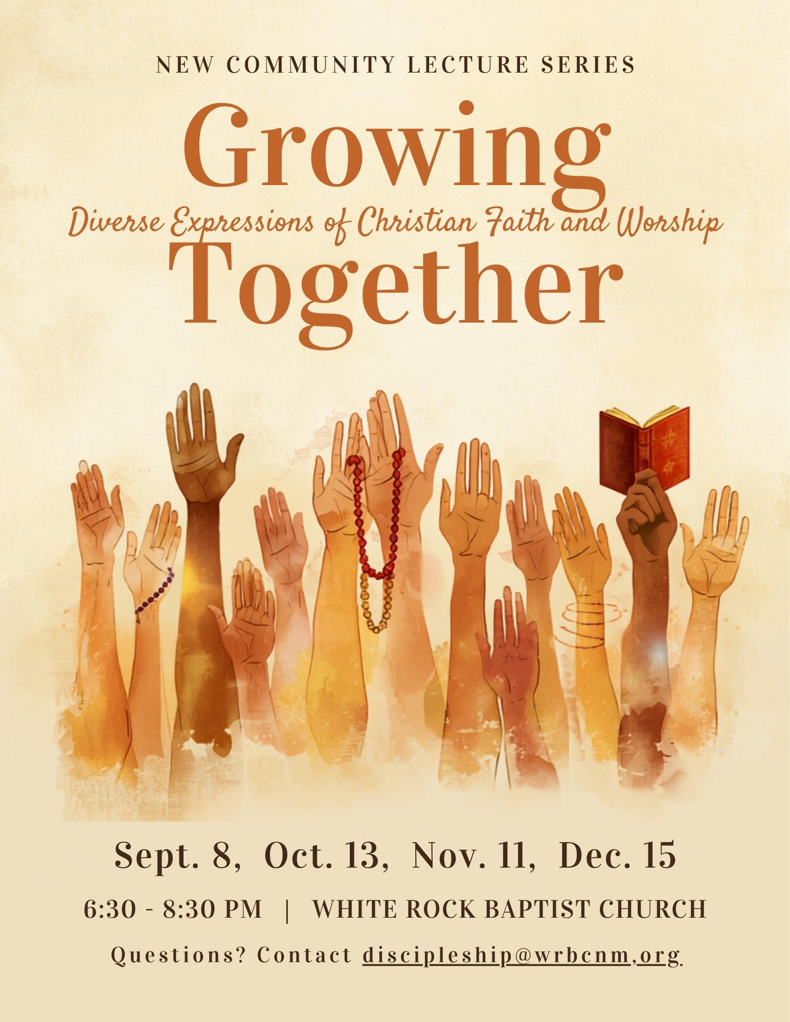 White Rock Baptist Church Invites Community To Lecture Series!