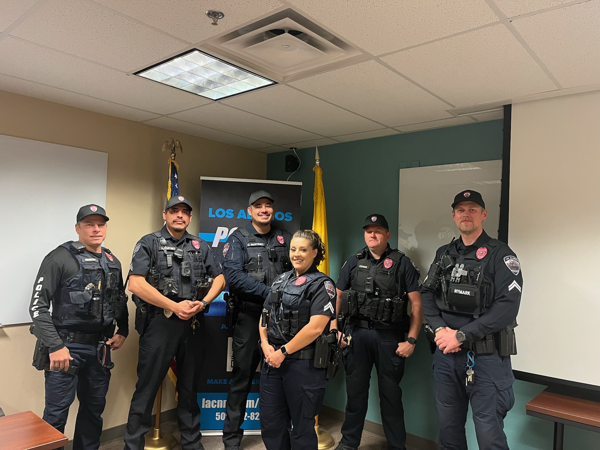 Los Alamos Police Department Goes Pink For Breast Cancer Awareness During October