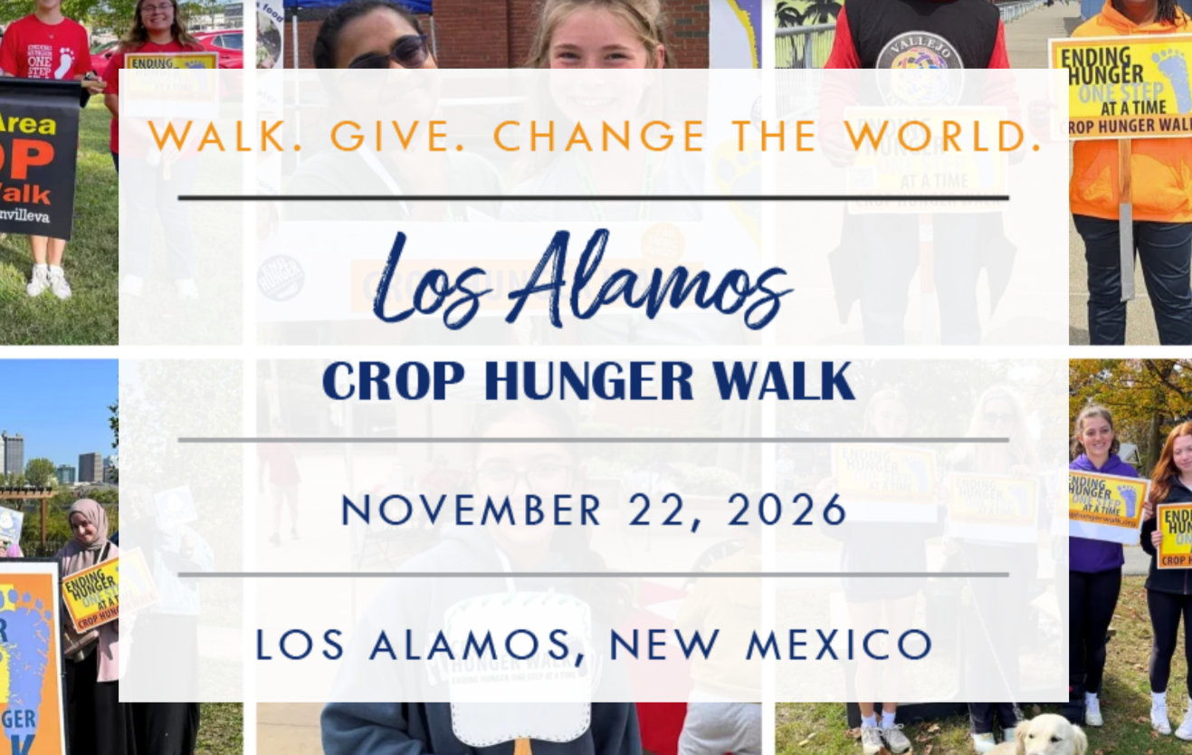 Save The Date: Los Alamos’ CROP Hunger Walk And Turkey Trot Is Sunday Nov. 22