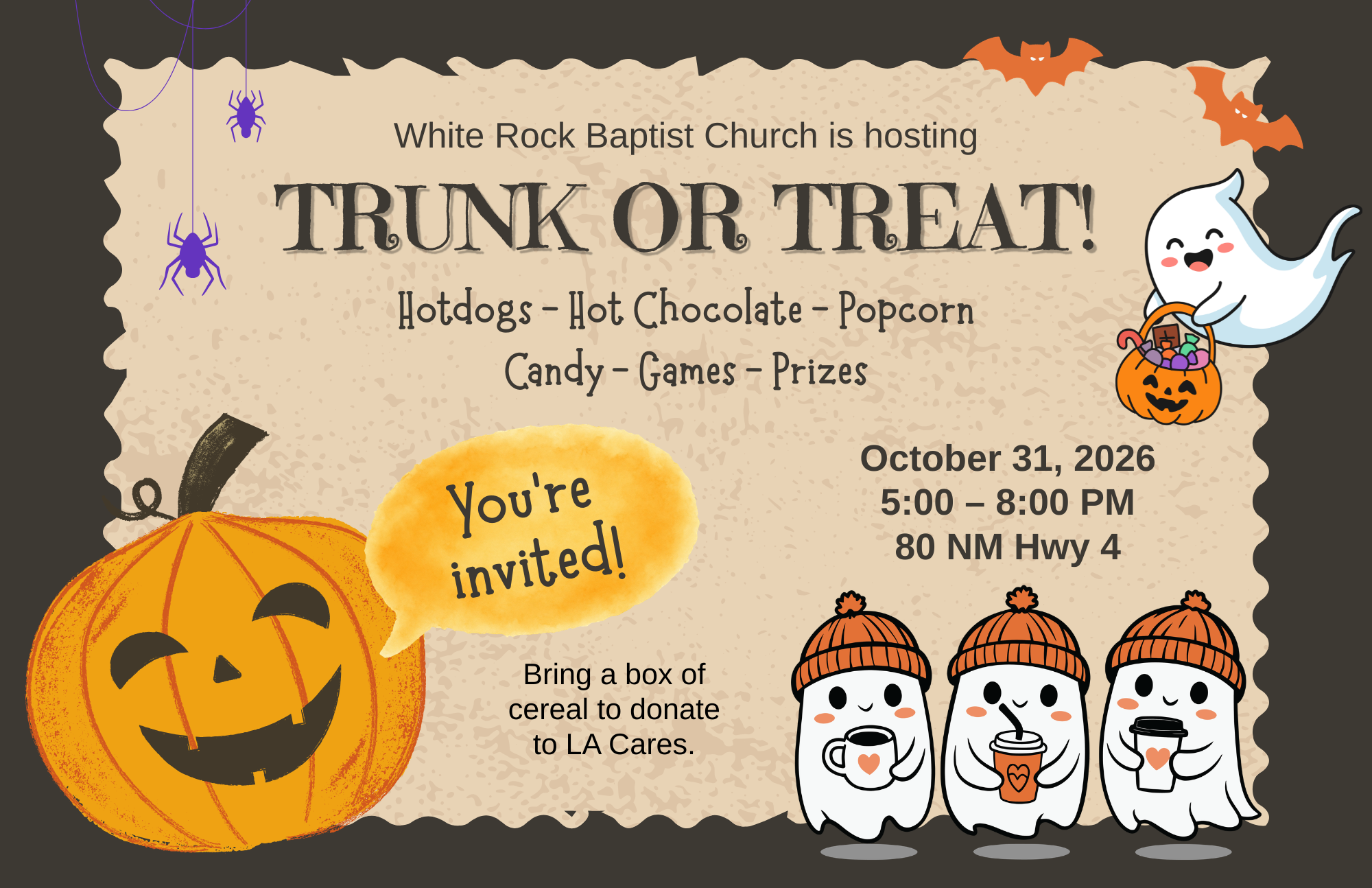 Trunk Or Treat Returns To White Rock Alongside Cereal Drive For LA Cares
