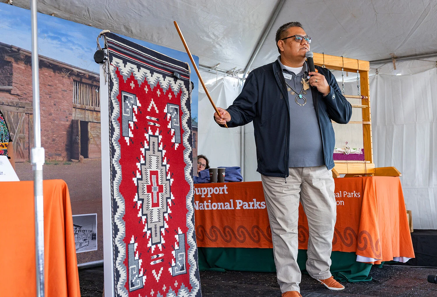 Hubbell Trading Post Weavers To Visit Bandelier During Fall Fiesta Saturday And Sunday Oct. 10-11