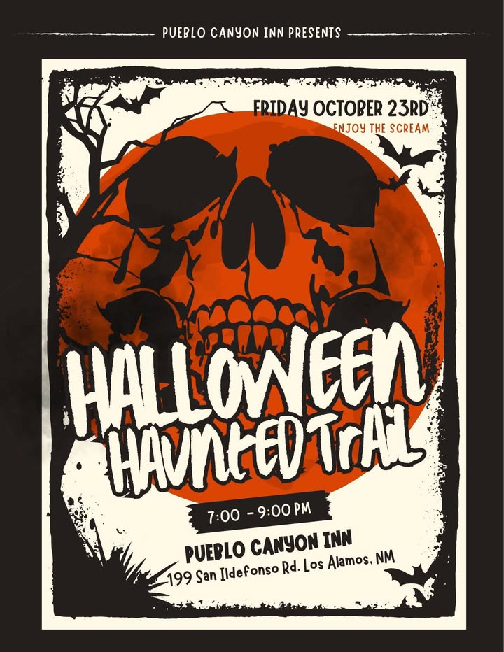 Halloween Haunted Trail Set For Friday, Oct. 23 At Pueblo Canyon Inn